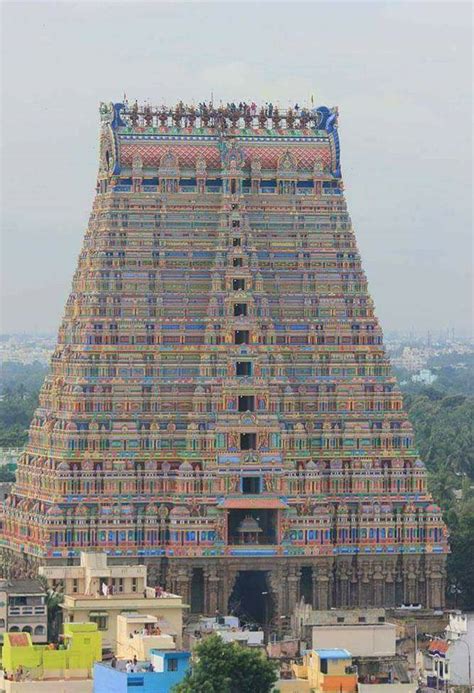 Trichy Srirangam Temple Full View