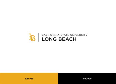 California State University Long Beach Csulb Brand Color Codes