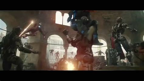 Avengers Age Of Ultron Avengers Vs Ultron Fight Scene Alternative