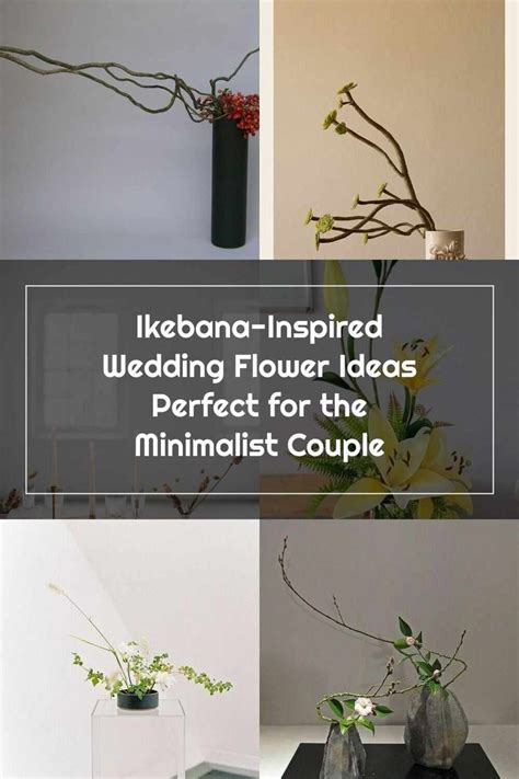 Ikebana Ikebana Inspired Wedding Flower Ideas Perfect For The