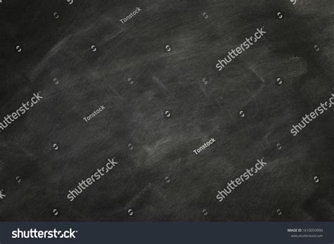 Abstract Texture Of Chalk Rubbed Out On Blackboard Or Chalkboard