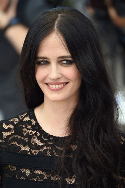 Eva Green Gothic Black On Pale Skin Tone Face And Beauty