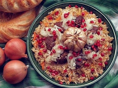 Plov Is The Image Of Uzbek Meals Its Ready In Each Uzbekistan