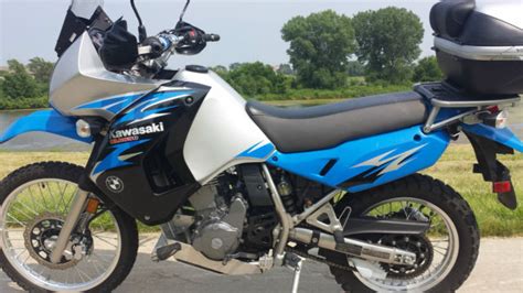 Generally, dual sport tires are described as a relationship. 2008 Kawasaki KLR650