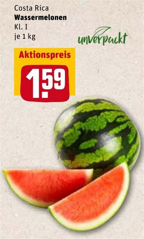 wassermelonen 1kg angebot bei rewe