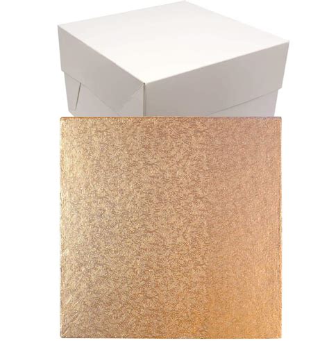 Buy Art Of Cake Cake Board And Box 12 Inch Square Cake Board And