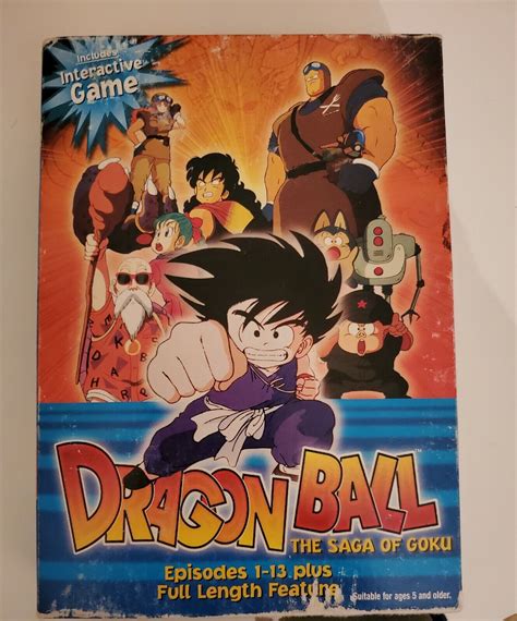 Dragonball Z Dragon Ball Gt Season 1 8 Dvd Box Set Anime Collection