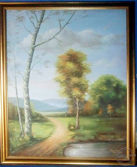 Natural Scenery Oil Painting