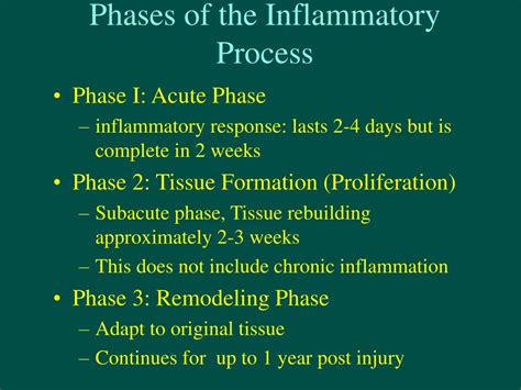 Ppt Inflammatory Process Powerpoint Presentation Free Download Id