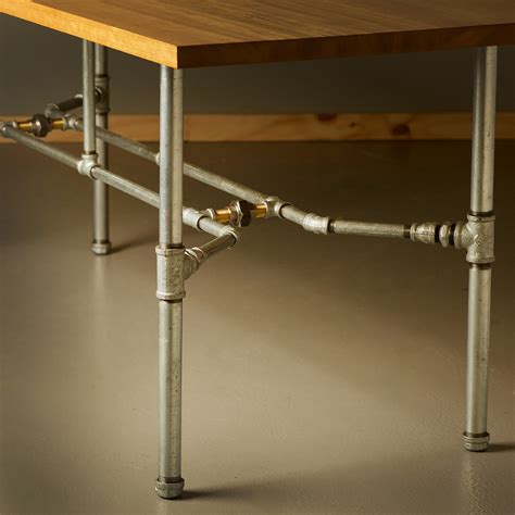 Industrial Plumbing Pipe Dining Table
