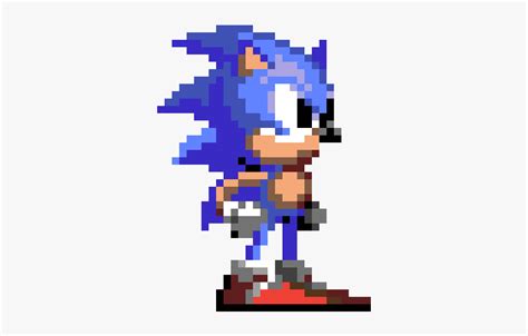 Sonic 1 Sonic Sprite Hd Png Download Kindpng