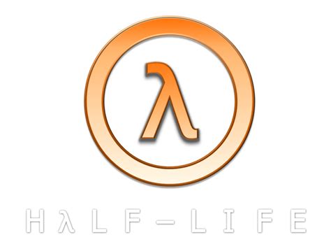 Half Life Logo Png Transparent Image Download Size 1024x770px