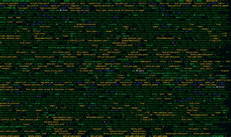 Computer Code Programming PHP Syntax Highlighting Hacking Green Minimalism HD Wallpaper