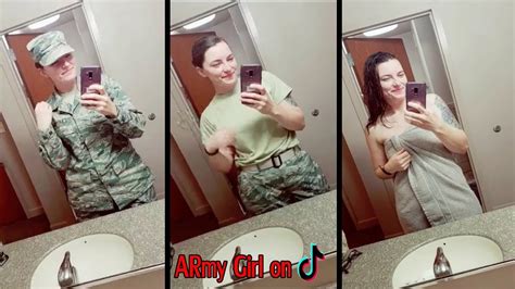 army girl on tiktok musically video youtube