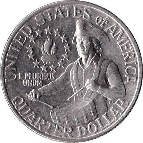 ¼ Dollar Washington Quarter Bicentennial Estados Unidos Collectgram