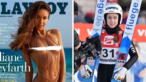 Olympics News Ski Jump Stunner Juliane Seyfarth Poses Nude For Playboy