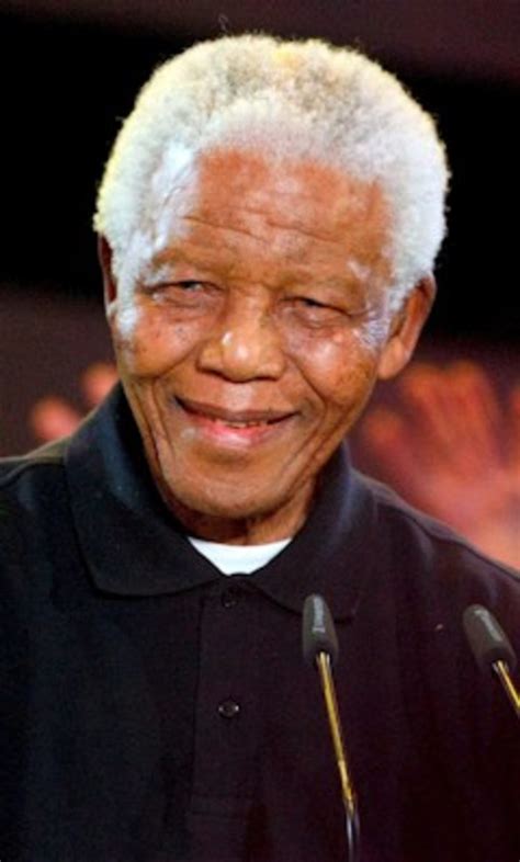 Nelson Mandela Primer Presidente De Sudáfrica Elegido Democráticamente