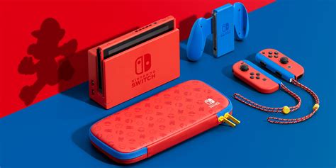 Nintendos New Mario Edition Switch Is The Consoles First Colour