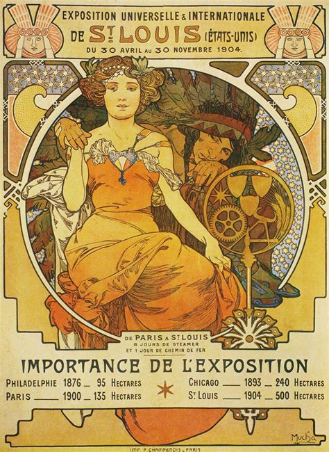 A51 Exposition Universelle And Internationale De St Louis 1903 Mucha