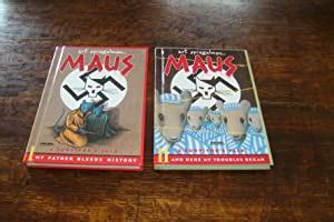 Maus Rare Illustrated Perma Bound Boards Vols I Ii A Survivor S Tale My Father Bleeds