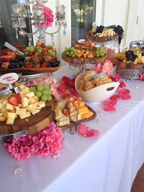 Beautiful Cheese Display For Wedding Appetizer Hour Wedding