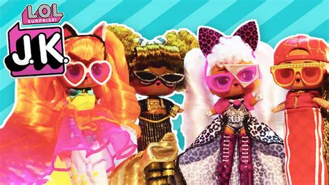 Lol Surprise Jk Neon Mini Fashion Doll With 15 Surprises Including