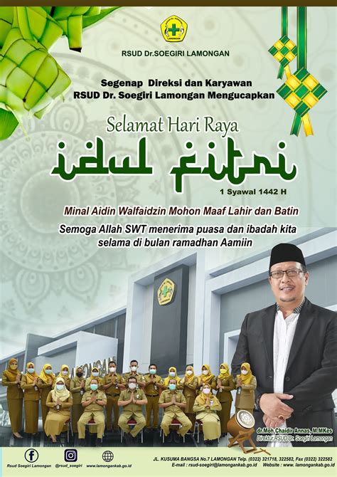 Makna dari Hari Raya Idul Fitri | Rumah Sakit Umum Daerah Dr. Soegiri