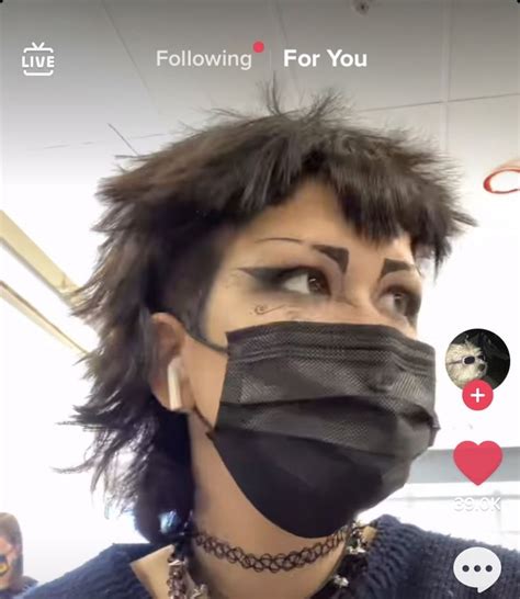 Mozzzerellacheese On Tik Tok In 2022 Mullet Hairstyle Hair Mullets