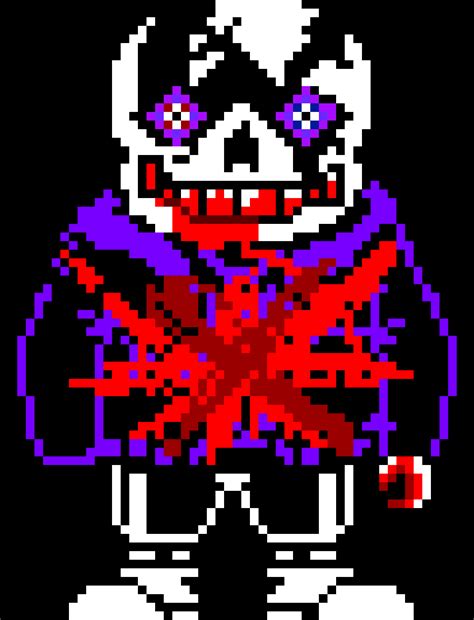 Sans (last breath) phase 2 sprite | pixel art maker / after redeeming the codes you can get there ar. last breath Sans phase 10 Sprite Remix | Pixel Art Maker