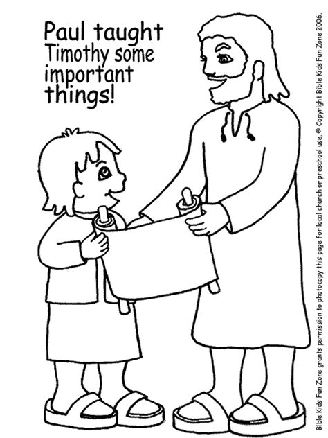 There are tons of unique and interesting printable coloring. Paul And Timothy Coloring Pages - Coloring Home