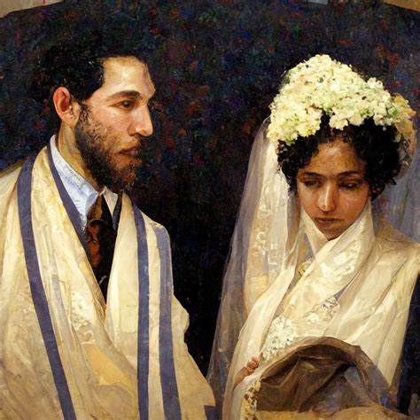 Jewish Wedding Ai Generated Art Jewish Art Judaica Art Jewish Wedding