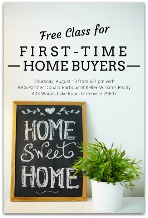Ultimate first time home buyer guide. Free Class for First-Time Home-Buyers