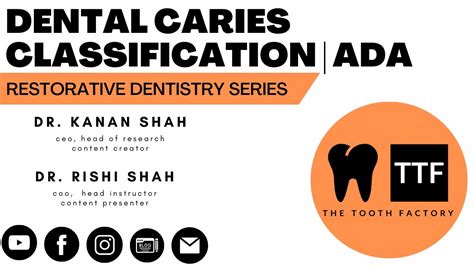 ADA Caries Classification System UPDATE YouTube