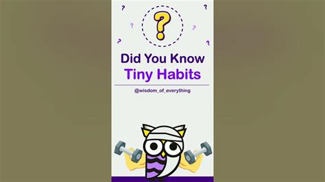 Tiny Habits Explained In 30 Seconds Youtube
