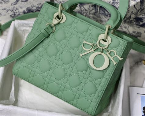 Lady Dior Ultra Matte Bag Green D92401