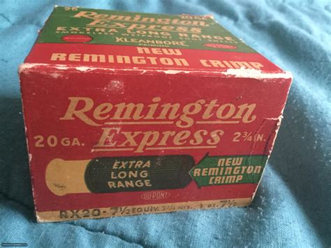 Remington Express20 Gauge Ammoextra Long Rangekleanbore