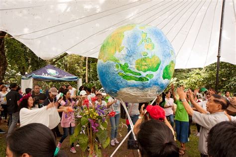 A Convergence For The Earth Day Celebration When In Manila