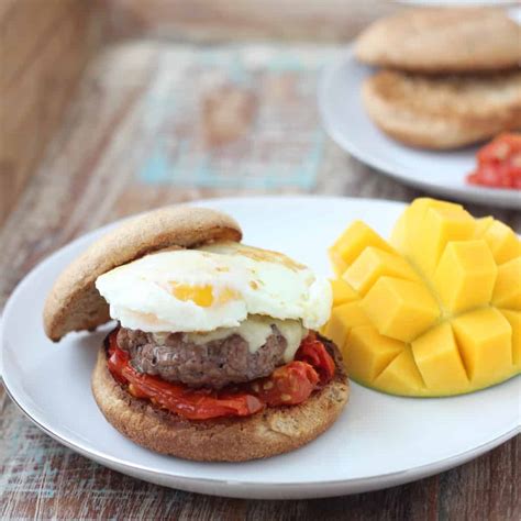 Breakfast Burger Living Well Kitchen