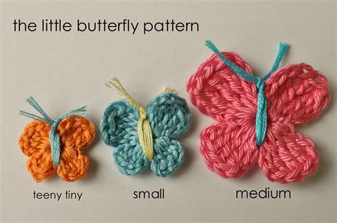 How To Crochet A Butterfly Little Birdie Secrets