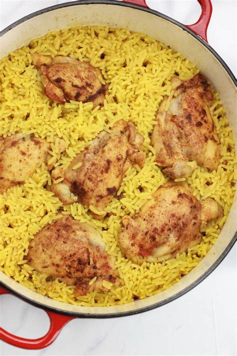 Chicken And Yellow Rice Recipe Chicken Vibes