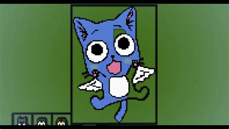 Happy Fairy Tail Pixel Art Youtube