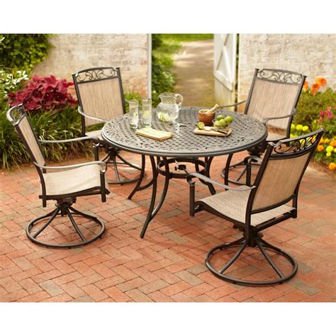 We are committed to creating fashionable, comfortable and durable products of high quality.this outdoor bistro set which contains 2 chairs and 1 table is. Classic Accessories Veranda Small Patio Table and Chair ...