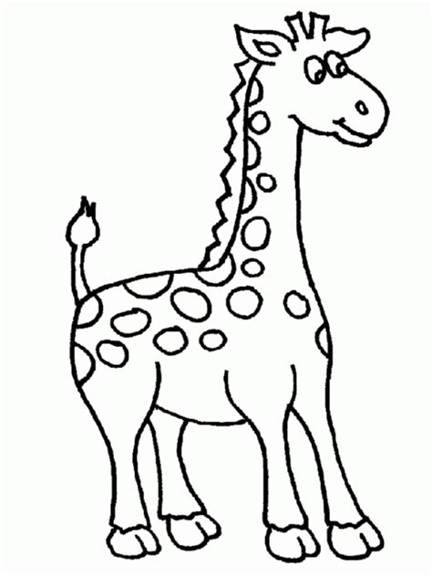 Printable Giraffe Pictures Coloring Home
