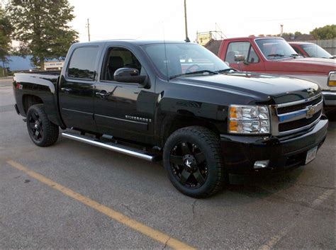 With four doors and two full rows of seating, the crew. 2008 Chevy Silverado Black Rims - www.proteckmachinery.com