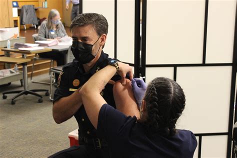 Methodist Health Vaccinates Hundreds Of Ellis County First Responders