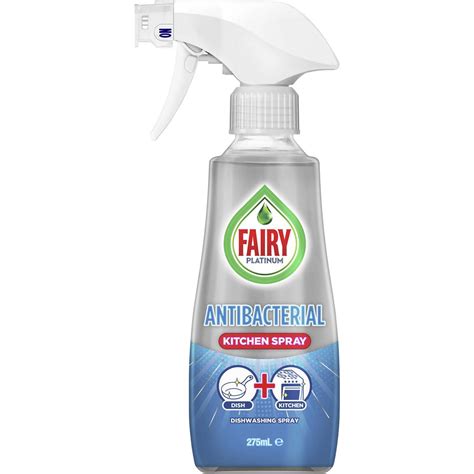 Fairy Anti Bacterial Dishwashing Spray 275ml Woolworths