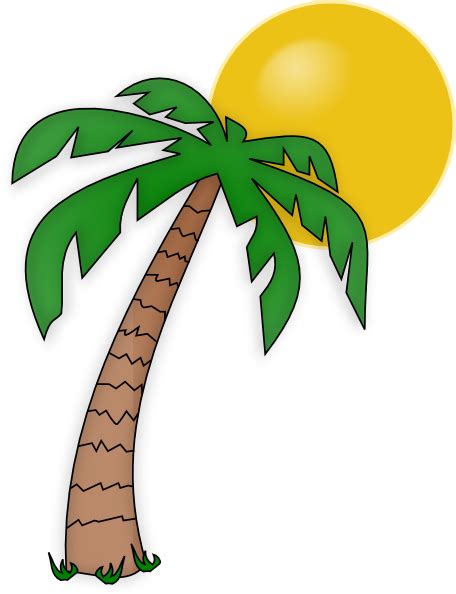 Palm Tree Clip Art Clip Art At Vector Clip Art Online