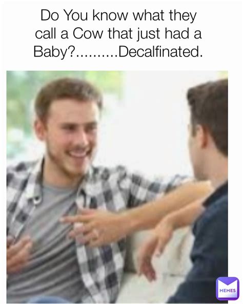 Do You Know What They Call A Cow That Just Had A Baby