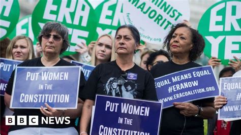 Womens Equal Rights Amendment Sees First Hearing In 36 Years Bbc News