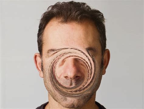 These Trippy Warped Sculptures Are Actually Human Portraits Portrait